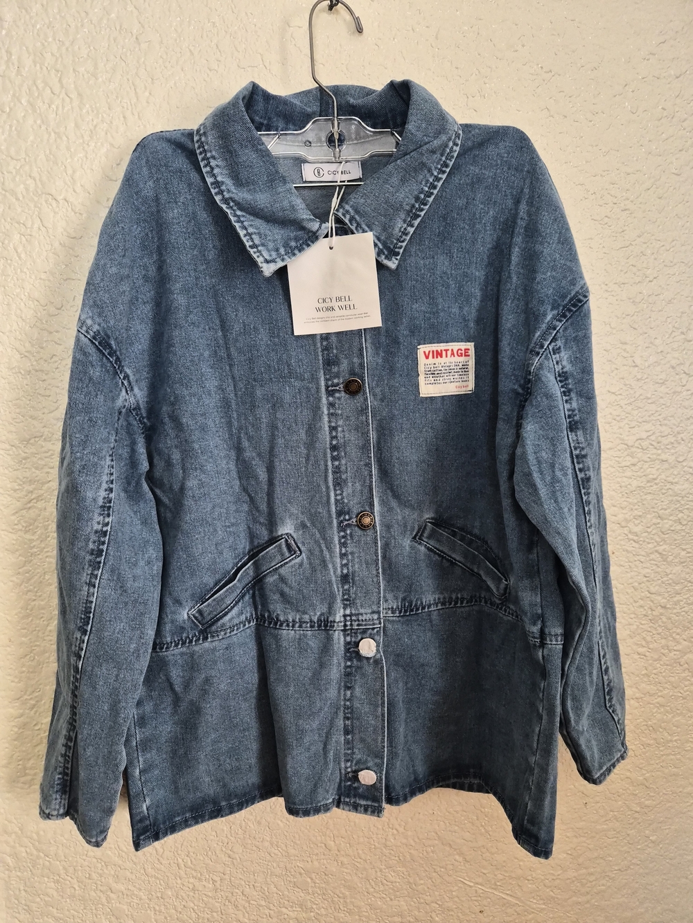 Vintage Blue Denim Jacket